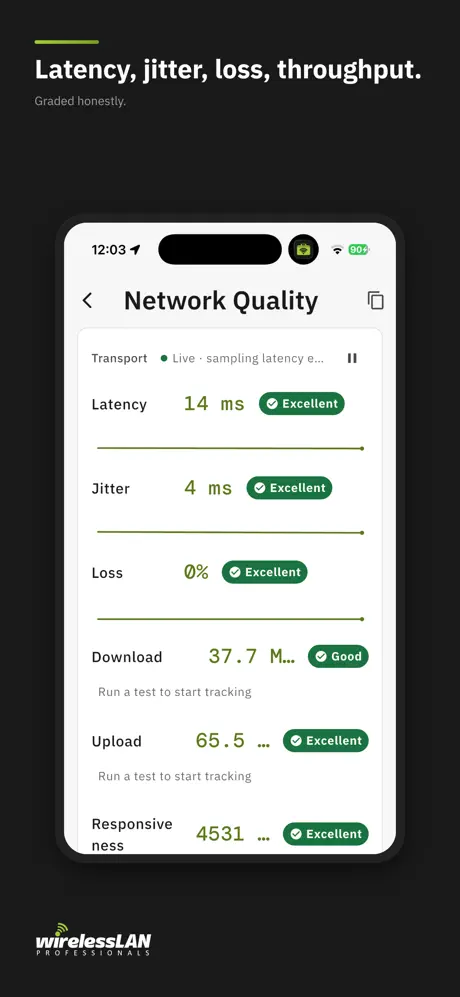 WLAN Pros Toolbox screenshot