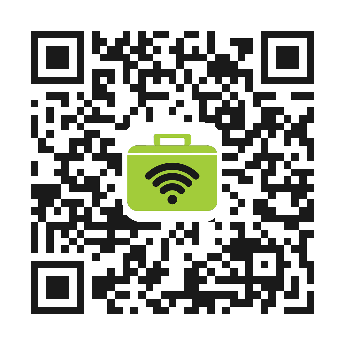 QR code for the iOS App Store
